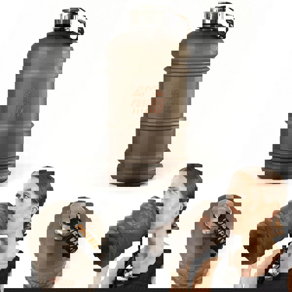 Phoenix Fitness 2L Drinks Hydration Water Bottle - Black