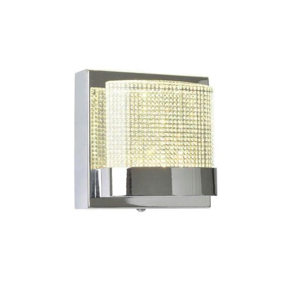Pagazzi Lighting Liana Polished Chrome LED Wall Light