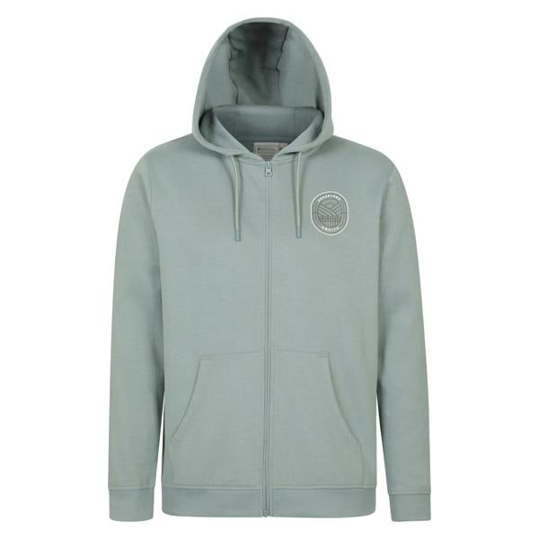 Mountain Warehouse Mens Adventure Awaits Full Zip Hoodie - Green - 