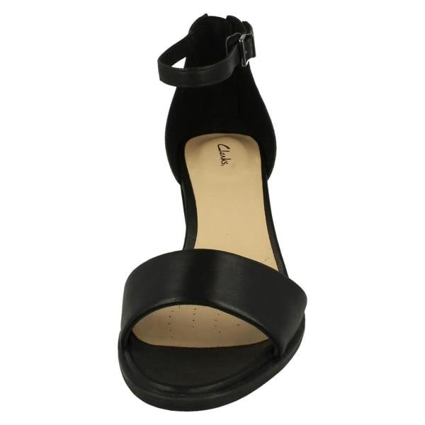 Clarks Ladies Clarks Heeled Strappy Sandals Kaylin60 2Part