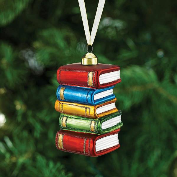 Museum Selection Bookstack Glass Decoration