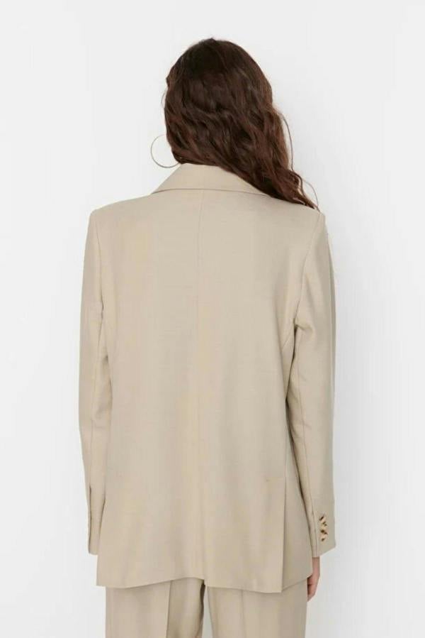 WOVCOR Lined Woven Blazer Jacket