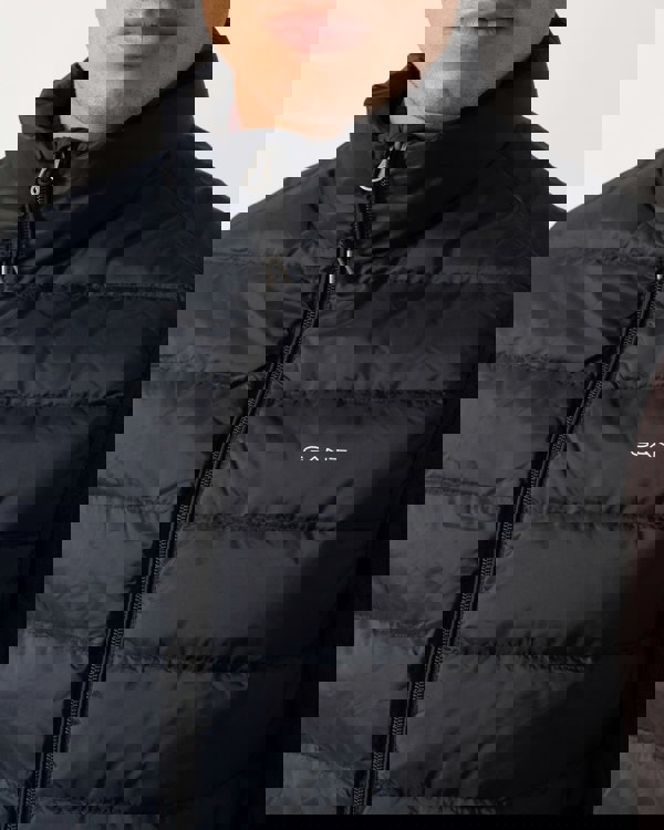 GANT Mens Light Down Padded Gilet - 5 Black