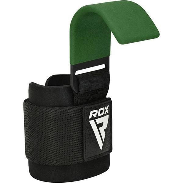 RDX Sports GYM HOOK STRAP ARMY GREEN PLUS