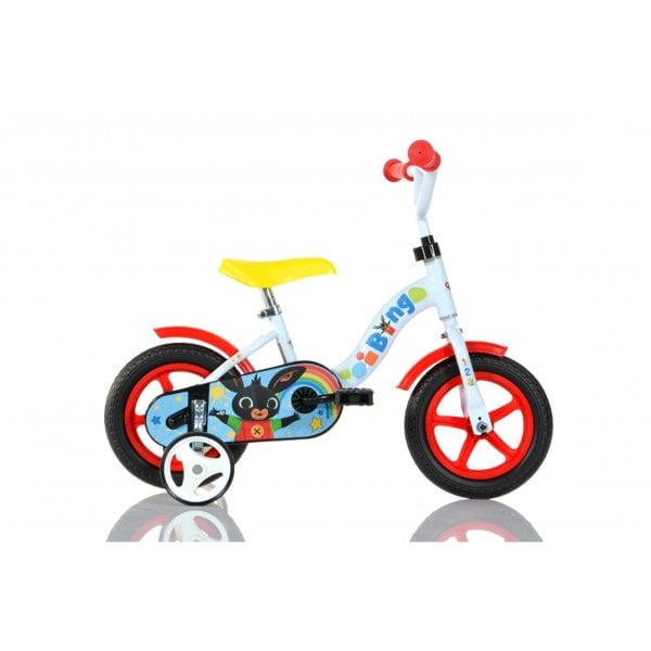 Dino Bikes Dino Bing 10in Kids Bike - White