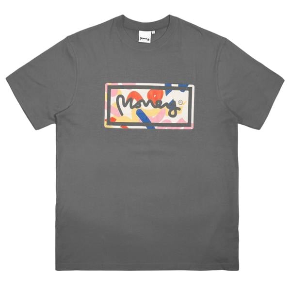 Money Mens Sig Camo T-Shirt (Pack of 5) - Black/White/Grey - 