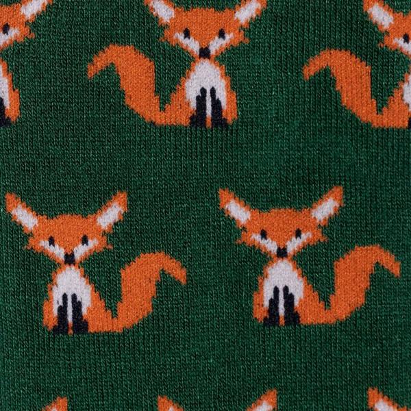 Swole PandaSocks SingleMr Fox Bamboo Socks, GreenBoxers & Briefs