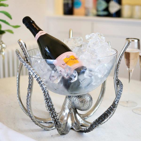 Culinary Concepts Octopus Stand & Glass Bowl