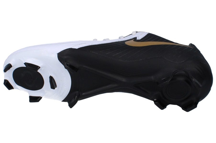Nike Phantom Gx II Academy Fg/Mg Mens Football Boots Fd6723 100 - White Black Metallic Gold Coin 100 - Photo 4