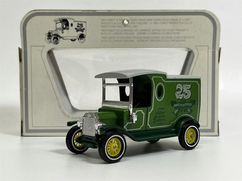 MCSlots Ford Model T 1912 25 Years Models of Yesteryear Matchbox Y12 S1