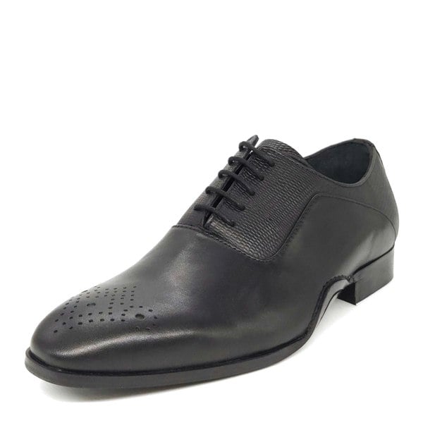 HX London Hillingdon Textured Oxford Shoes