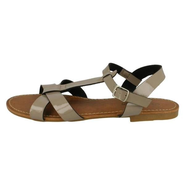 Savannah Ladies Savannah X Stap T Bar Sandal
