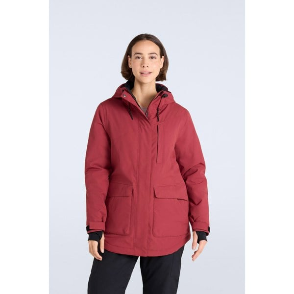 Animal Womens Tignes Ski Jacket - Red
