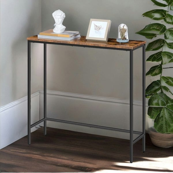 Rafaelo Mobilia Slim Console Table for Hallway