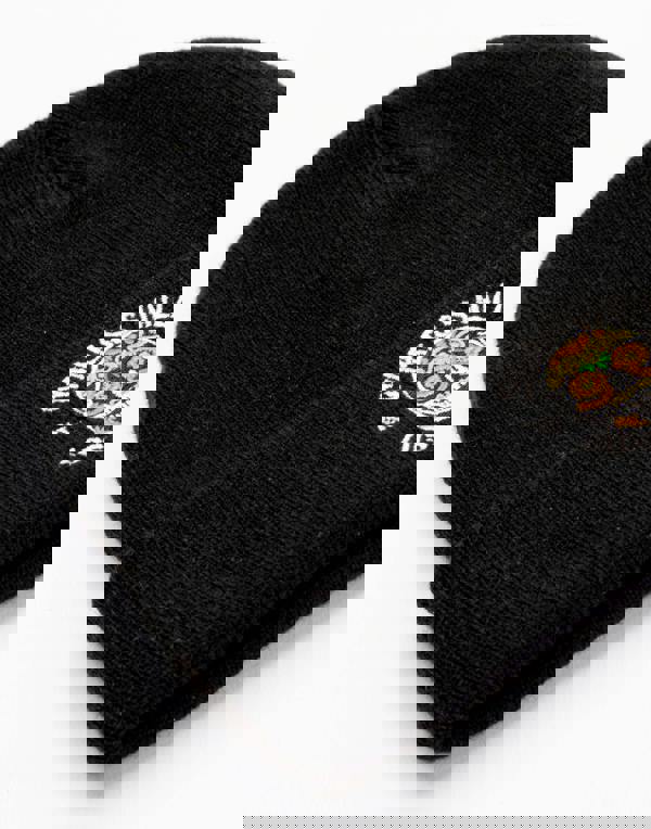 Cypress Hill Mens Black Logo Beanie Hat (One Size) [dis]