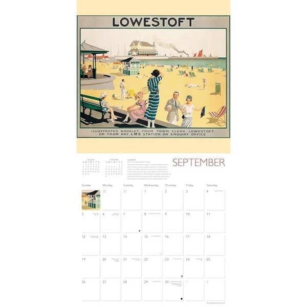 English Travel Posters Calendar 2027, Wall Calendars, Month To View, Travel, Gift