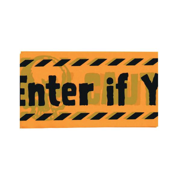 Bristol Novelty Warning Tape - Orange - 