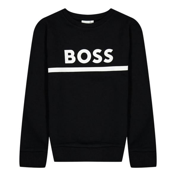 Boss Childrens/Kids Crew Neck Sweatshirt - Black - 