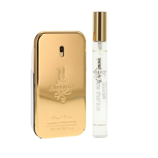 Paco Rabanne 1 Million 50ml Eau de Toilette Gift Set 10ml Eau de Toilette for Him