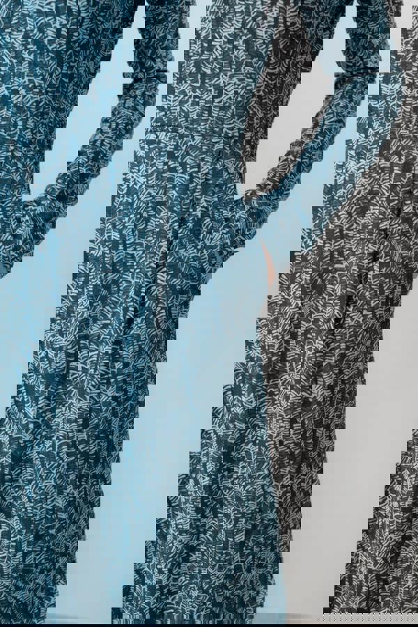 Lily & Me Halmore Long Sleeve Jersey Dress Petrol