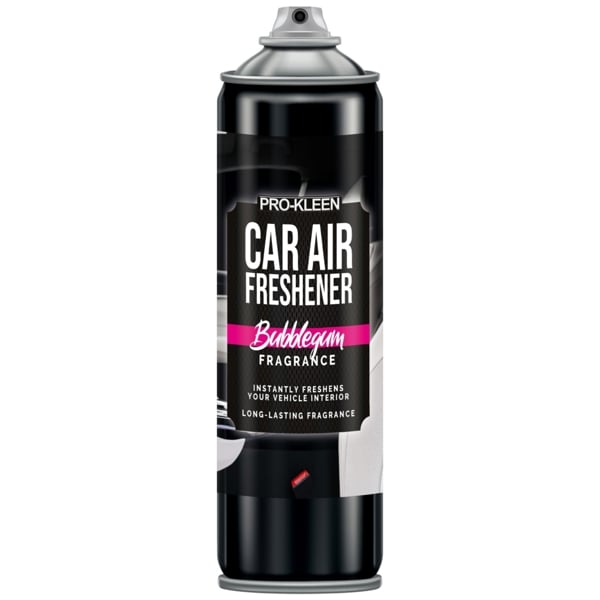 ProKleen Pro-Kleen Car Air Freshener - Removes Nasty Odours - Strong & Long-lasting Bubblegum Fragrance (400ml)