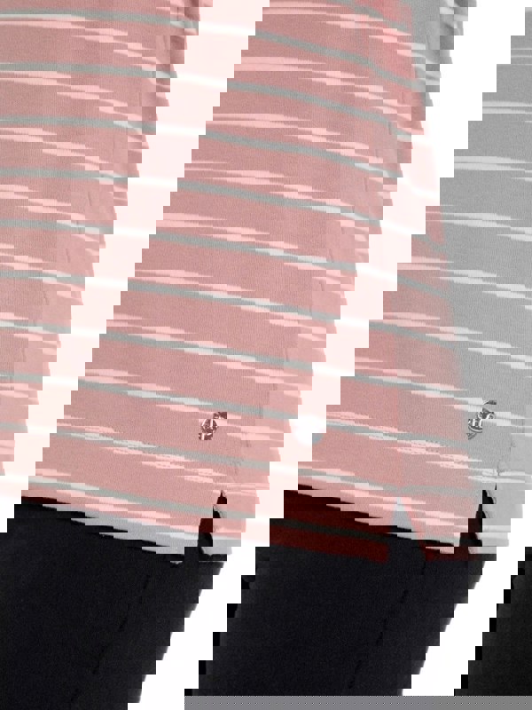 PennyPlain Round Neck Striped Top - Dusk