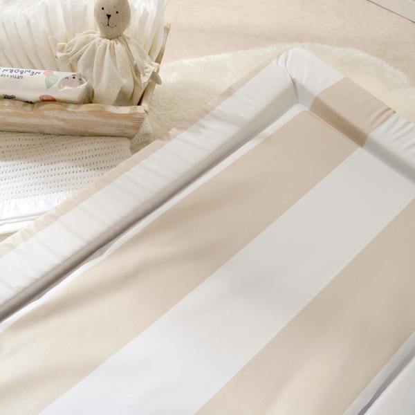 Baby Changing Mat Hamptons - Greige - The Tiny Bed Company™