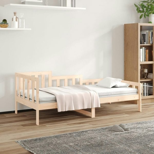 Berkfield Day Bed 90x200 cm Solid Wood Pine