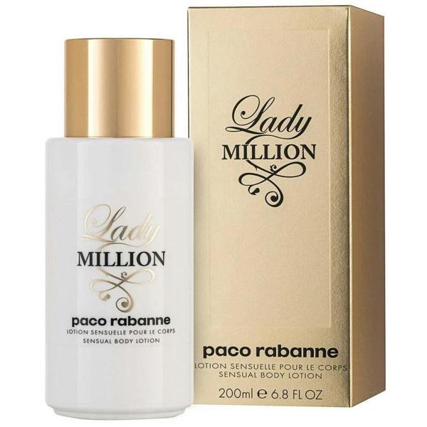 Paco Rabanne Lady Million 200ml Sensuel Body Lotion For Her
