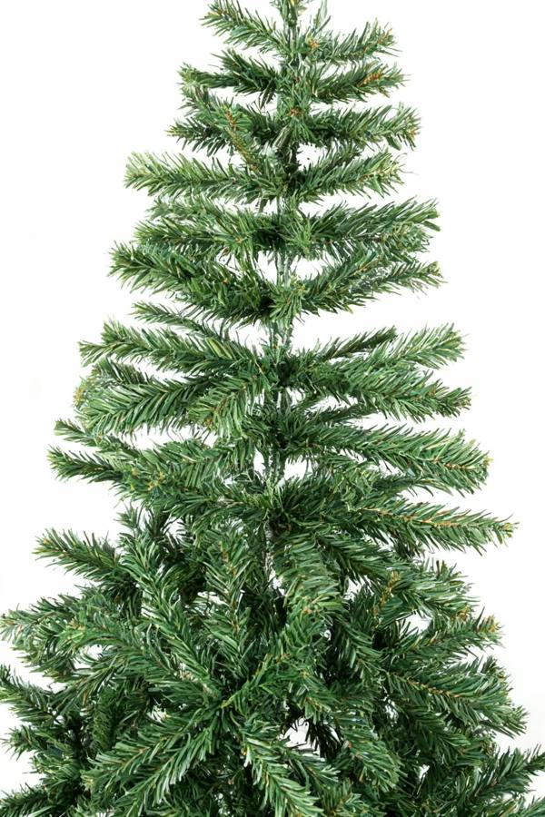 4ft, 5ft and 6ft Artificial Green Boston Pine Christmas Trees, PVC with Metal Stand image 4
