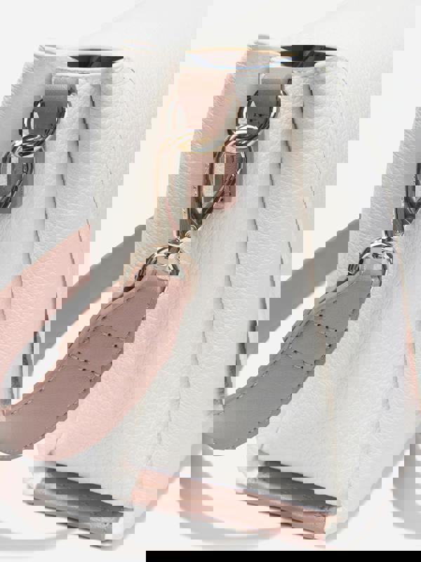 Valentino Alexia Satchel in White (21.5cm)