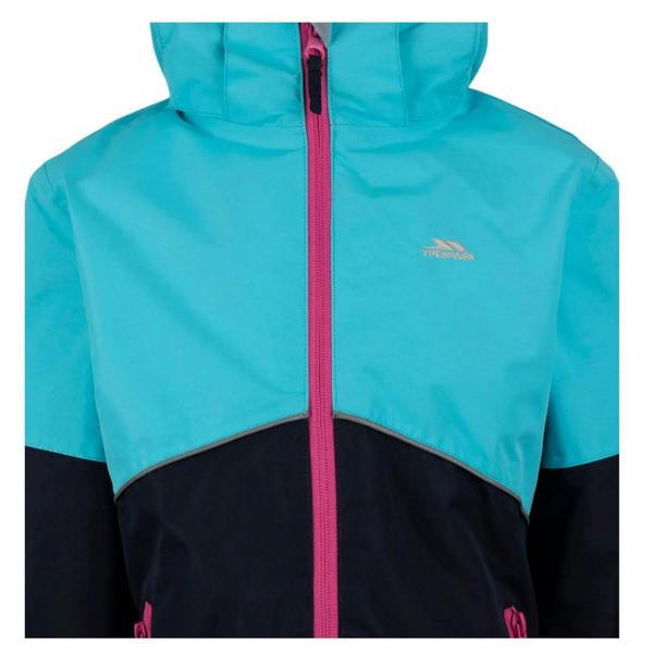Trespass Childrens/Kids Detachable Hood Ski Jacket - Blue - 