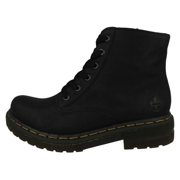 Rieker Ladies Rieker Lace Up Detailed Ankle Boots 78240