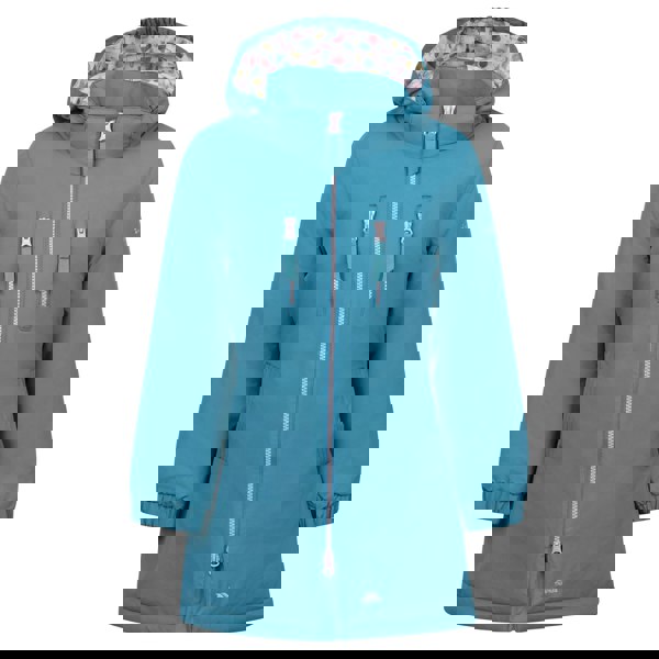 Trespass Girls Marybank Raincoat - Light Teal