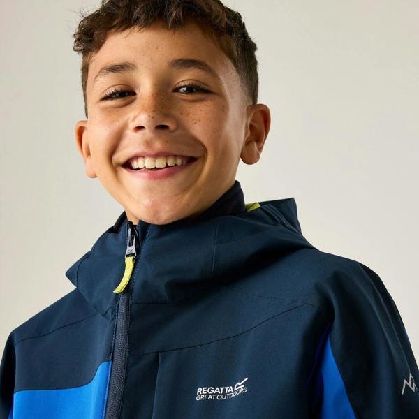 Regatta Childrens/Kids Trekktain 3 in 1 Jacket - Navy/Olympian Blue - 