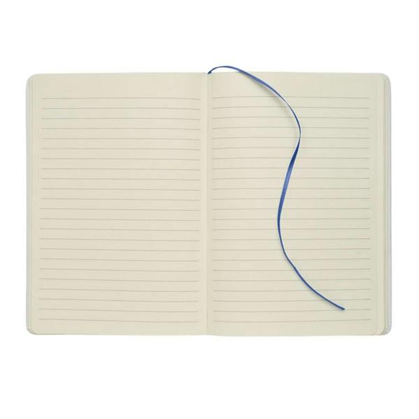 MidOcean Route White A5 Notebook - Blue/White - 