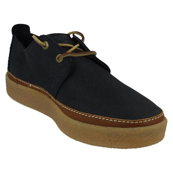 Clarks Mens Clarks Casual Crepe Sole Lace Up Shoes Clarkwood Low