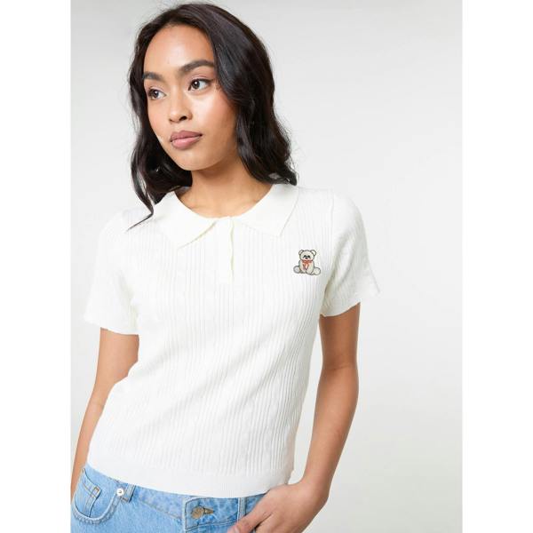 Pink Vanilla Cherub Cable Knit Top