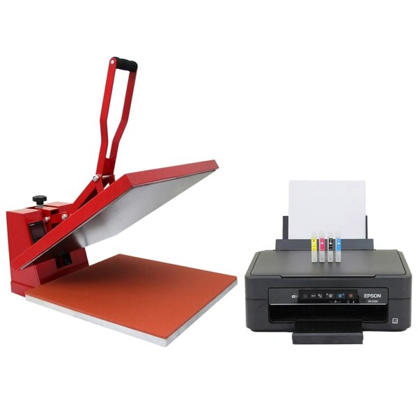 PixMax 50cm Clam Heat Press & Epson Printer