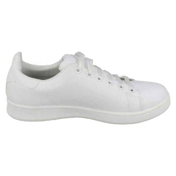 Spot On Ladies Spot On Flat Lace Up Pumps F80267