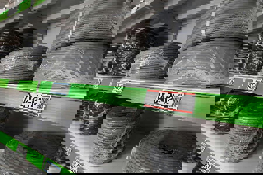 Durable Magnetic Ticket Label Holder Document Pocket | 10 Pack | 100 x 38mm