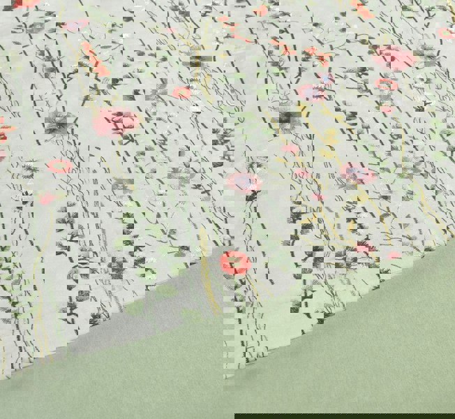 HomeSpace Direct Arabella Green Duvet Cover Set