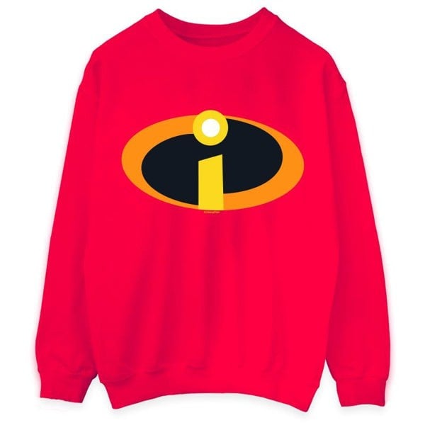 Disney Mens The Incredibles Costume Logo Sweatshirt - Red