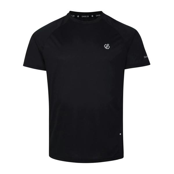 Dare 2B Mens Accelerate Lightweight T-Shirt - Black