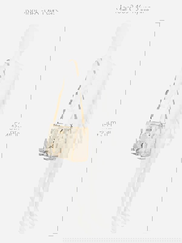 Valentino Special Camy Shopping Bag in Ivory (37cm)