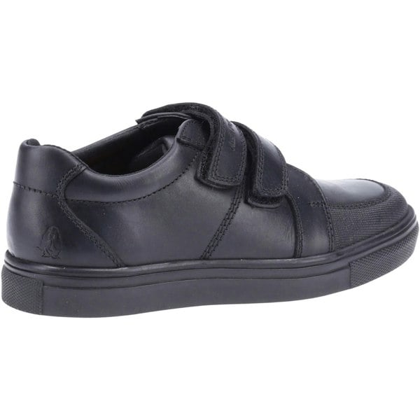 Hush Puppies Santos Senior Leather Boys's Black Shoes