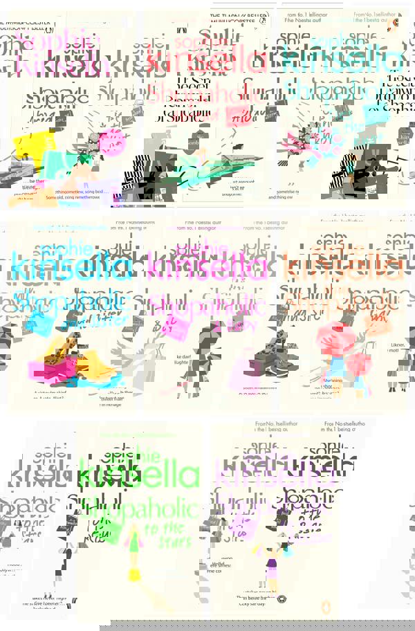 Becky Bloomwood Shopaholic Series 8 Books Collection Set by Sophie Kinsella (Books 1-8) | Romantic Comedy Fiction