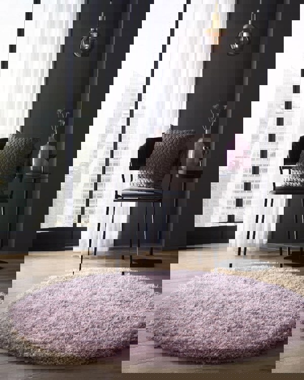 Chicago Pink Shaggy Rug | Cozy & Stylish | The Rugs