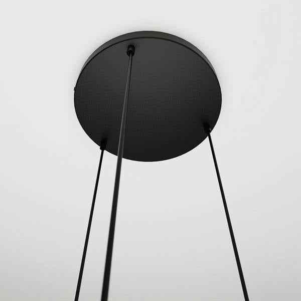 Emibig COSMO Pendant lamp  3 x E14 Black with Graphite Shade