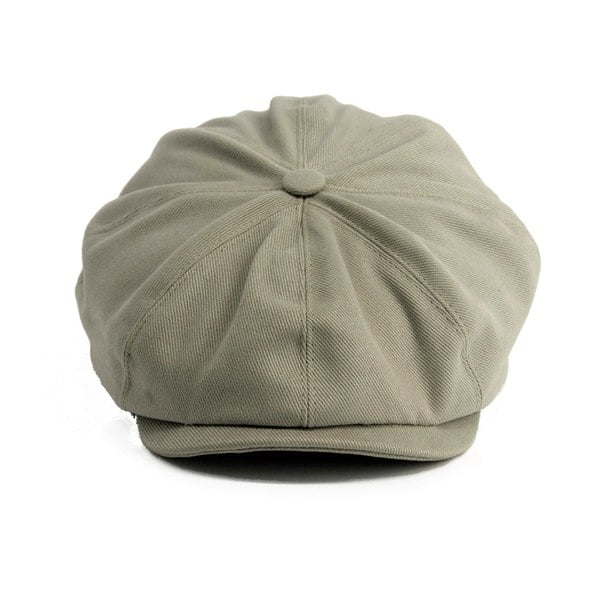 Gamble & Gunn Alburn - 8 Panel Cotton Herringbone Cap 